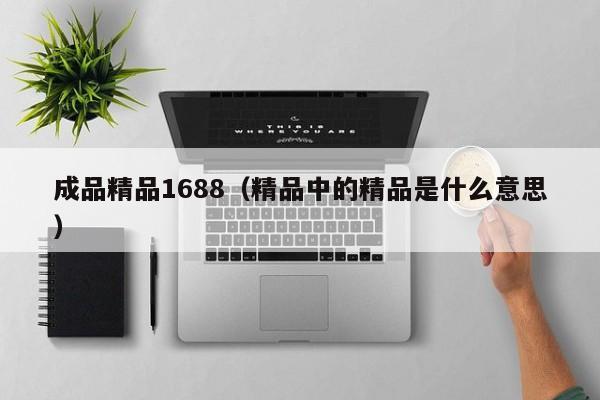成品精品1688（精品中的精品是什么意思）