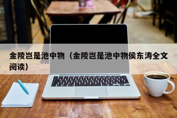 金陵岂是池中物（金陵岂是池中物侯东涛全文阅读）